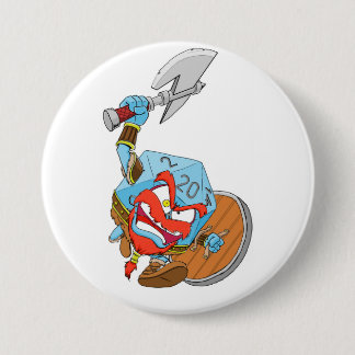 D20 Barbarian Button