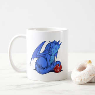 D20 Blue Dragon Coffee Mug