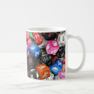 d20 dice coffee mug