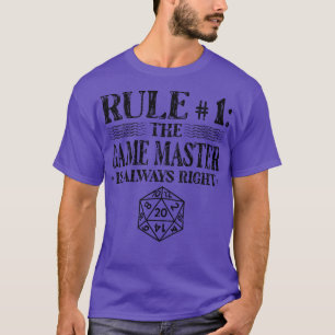 D20 Dice Roleplaying DM Tabletop RPG T-Shirt