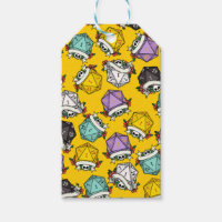 D20 Dice Set Pattern