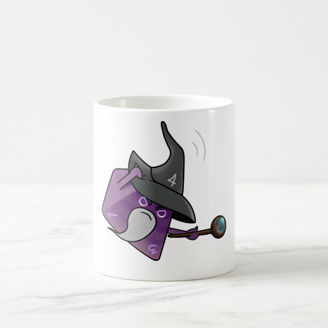 D4 mug the Wizard (Center)