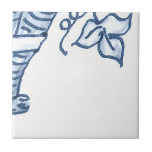 D5 - Delft Basket Mural Tile - D5