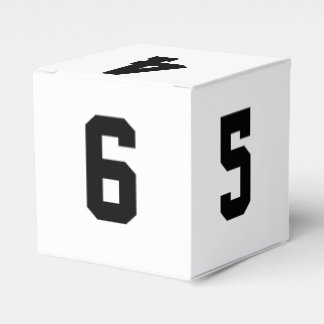 D6 FAVOUR BOX