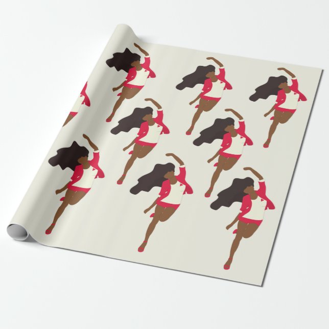 D9 Diva Collection 1913 Wrapping Paper (Unrolled)