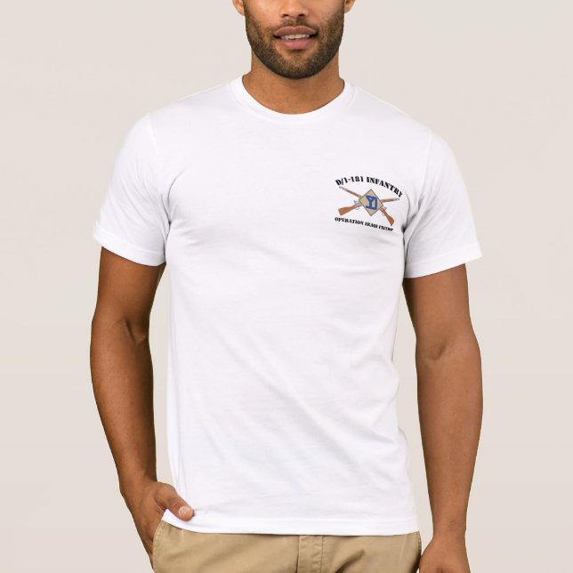 D/1-181 OIF T-Shirt (Front)