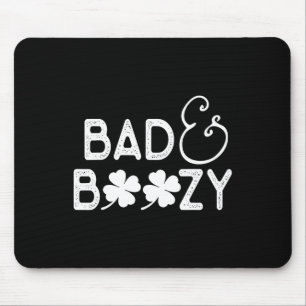 D And Boozy T Shirt Funny St. Patricks Day Drinkin Mouse Pad
