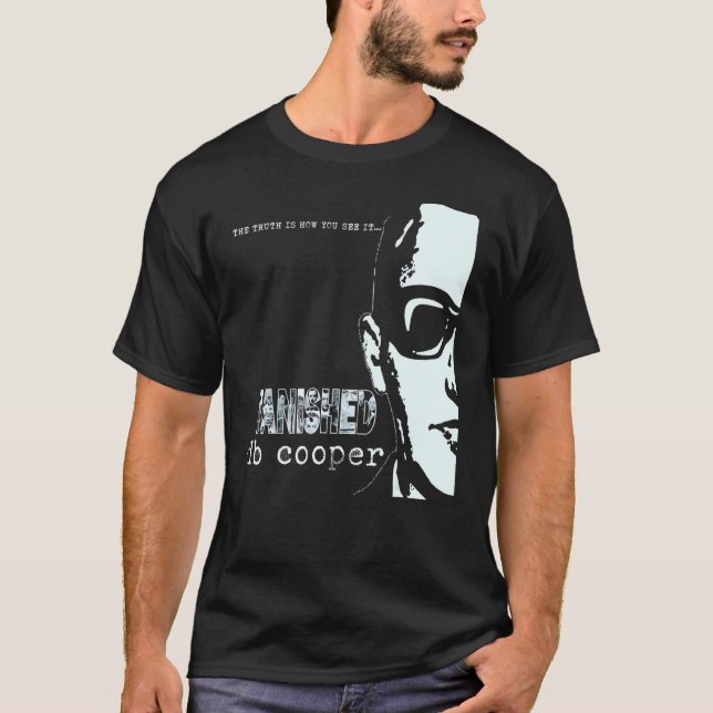 D B Cooper Skyjacker Hijack Retro 60s Style Graphi T-Shirt (Front)