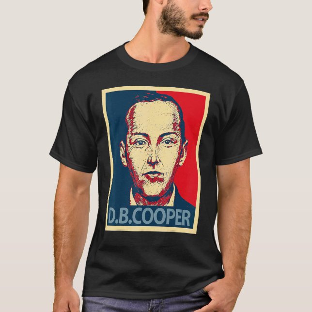 D B Cooper T-Shirt (Front)