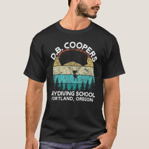 D B Coopers Skydiving School Portland Oregon T-Shirt
