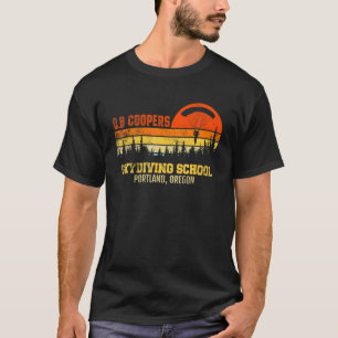 D B Coopers Skydiving School Portland Vintage 60s T-Shirt