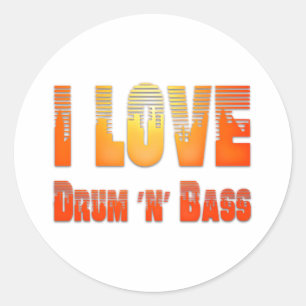 D&B Logo_4 Classic Round Sticker