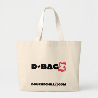 D-Bagz  Jumbo DoucheChillz Red Large Tote Bag