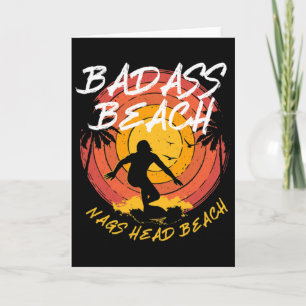 D Beach Nags Head Beach Surfing North Carolina Sur Card
