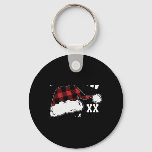 D Buffalo Plaid Matching Family T Shirt  Key Ring
