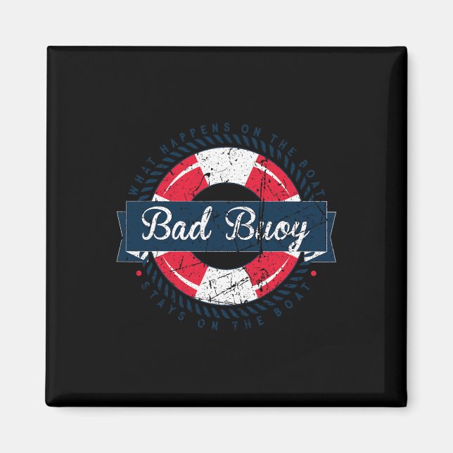 D Buoy - Funny Boating Sailing Nautical Theme  Magnet (Front)