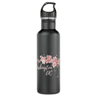 D.C. Cherry Blossom Tree Washington Cherry Festiva 710 Ml Water Bottle