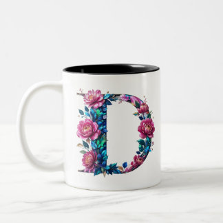 D Coffee Mug – Floral Design for Gifting