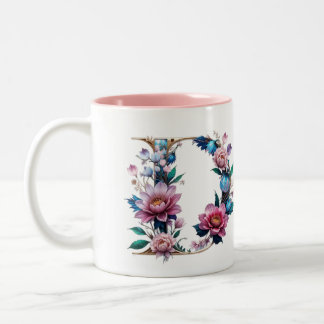 D Coffee Mug – Floral Design for Gifting