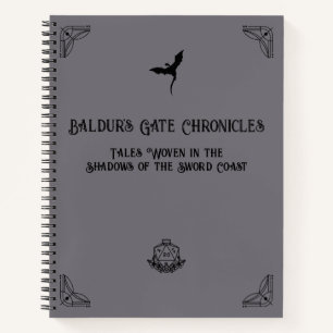 D&D Campaign Chronicle Notebook