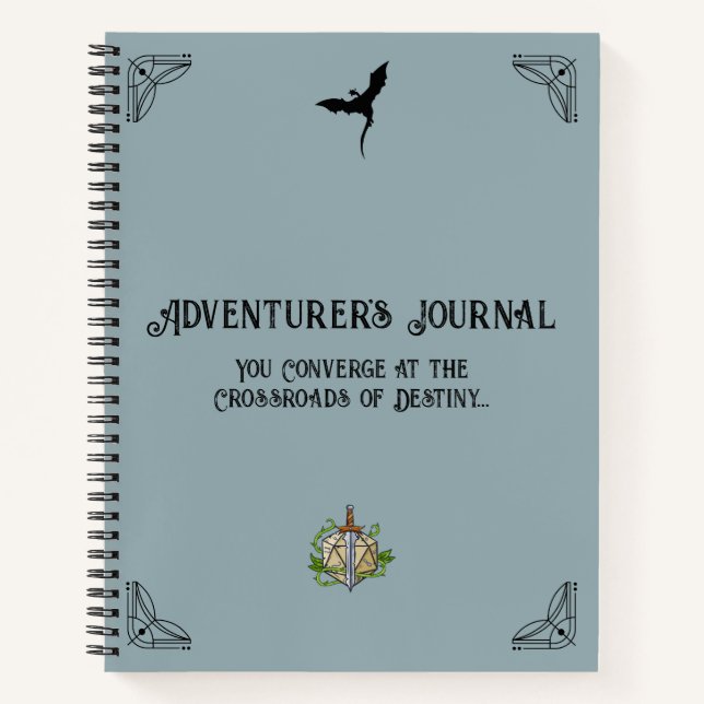 D&D Campaign Chronicle Notebook (Front)