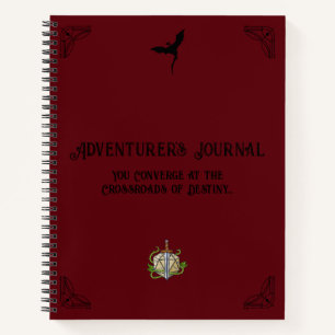 D&D Campaign Chronicle Notebook