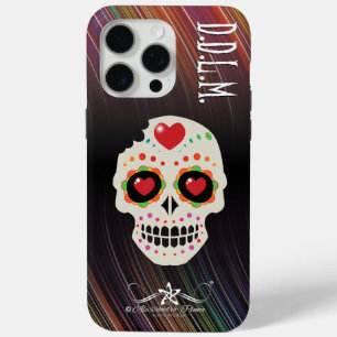 D.D.L.M. Calavera iPhone 15 Pro Max Case