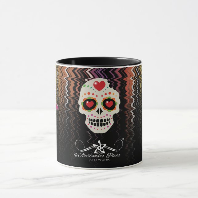 D.D.L.M. Calavera Mug (Center)