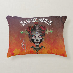 D.D.L.M. La Catrina Decorative Cushion