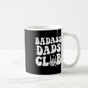 D Dads Club Funny Dad Groovy Trendy Fathers Day Coffee Mug