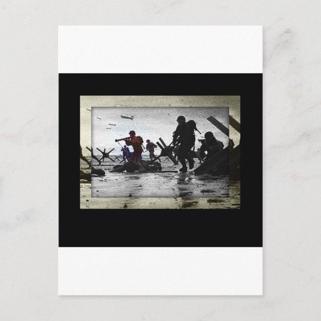 D-Day 65th Anniversary June 6, 2009 Postcard (Front)