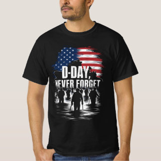 D-Day 80th Anniversary - Never Forget June 6th 194 T-Shirt