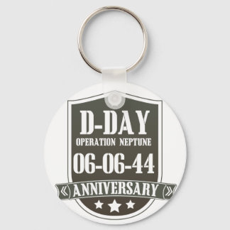 D-Day Anniversary Logo Key Ring