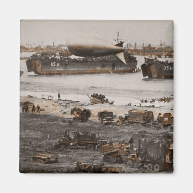 D-Day Assembling Area Magnet (Front)