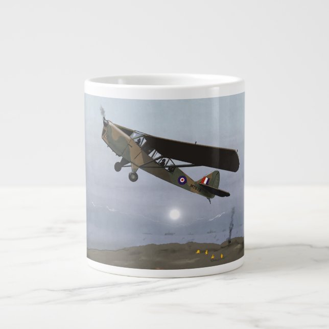 D-Day Dawn AOP Large Coffee Mug (Front)