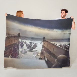 D-DAY FLEECE BLANKET