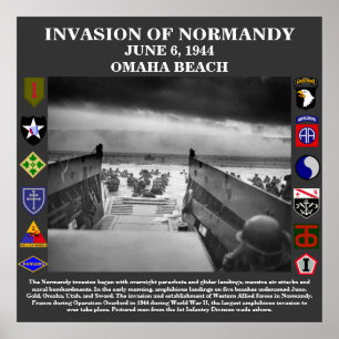 D-Day Invasion Of Normandy Poster