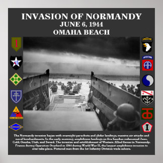 D-Day Invasion Of Normandy Poster
