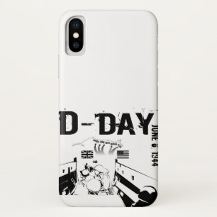 D-DAY June 6, 1944 iPhone X Case