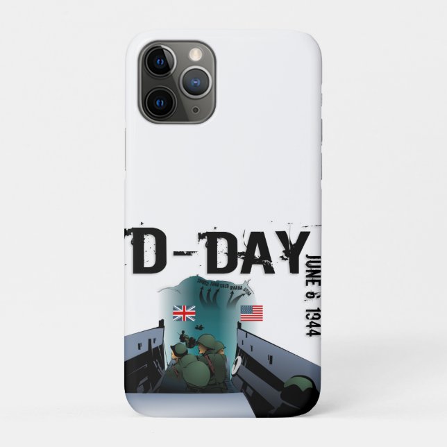 D-DAY June 6, 1944 Case-Mate iPhone Case (Back)