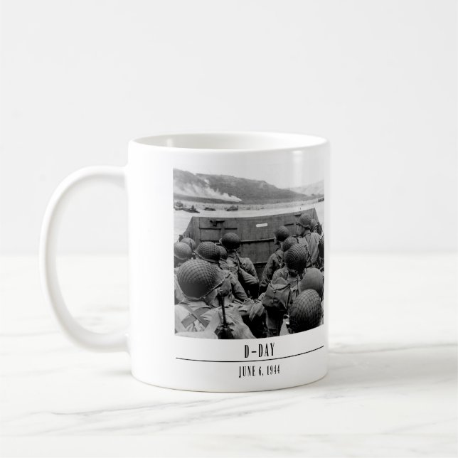 D-DAY, June 6, 1944 Coffee Mug (Left)