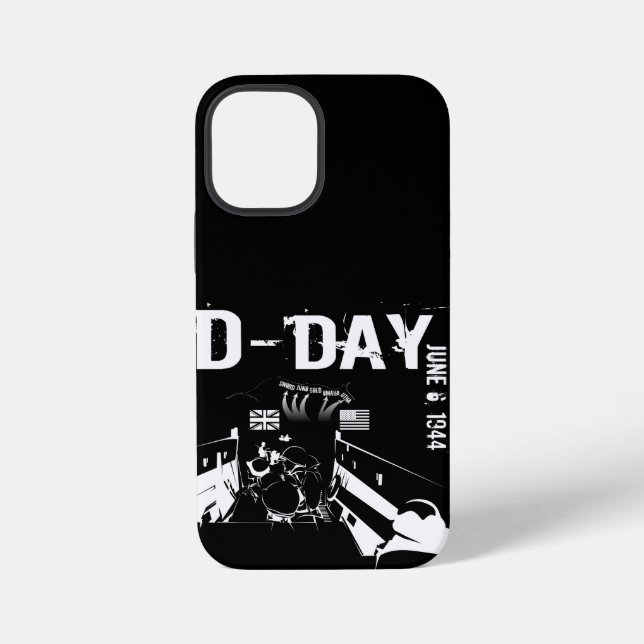 D-DAY June 6, 1944 iPhone Case (Back)