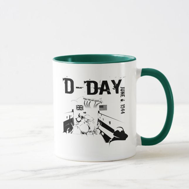 D-DAY June 6, 1944 Mug (Right)