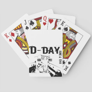 D-DAY June 6, 1944 Playing Cards