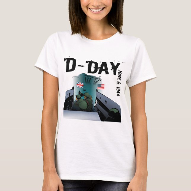 D-DAY June 6, 1944 T-Shirt (Front)