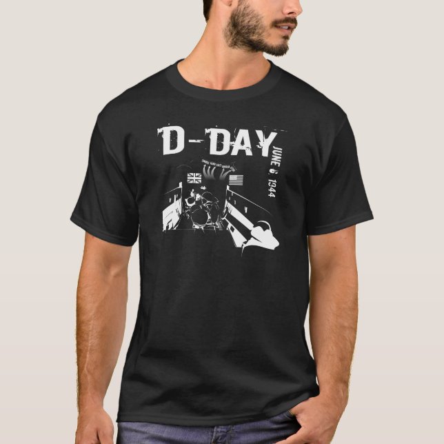 D-DAY June 6, 1944 T-Shirt (Front)