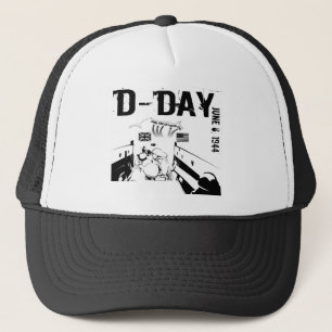 D-DAY June 6, 1944 Trucker Hat