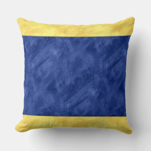D Delta Watercolor Nautical Signal Maritime Flag Cushion