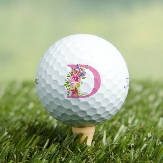 D Floral Golf Balls (Insitu Tee)