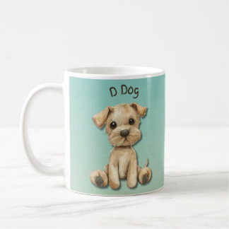 D for Dog: Adorable Kids' Design  Mug